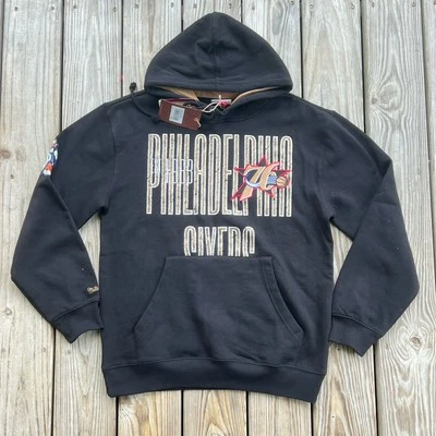 Men’s Mitchell & Ness NBA Philadelphia 76ers Fleece Pullover Hoodie Medium $125 - Image 1 of 4