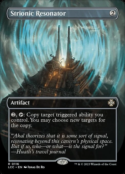 [MTG] Strionic Resonator (Showcase) (0116) (LCC) NM - Image 1 of 1