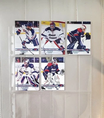 2024-25 UMASS Lowell River Hawks 750 made single BENI HALASZ Hungary  - Image 1 of 2