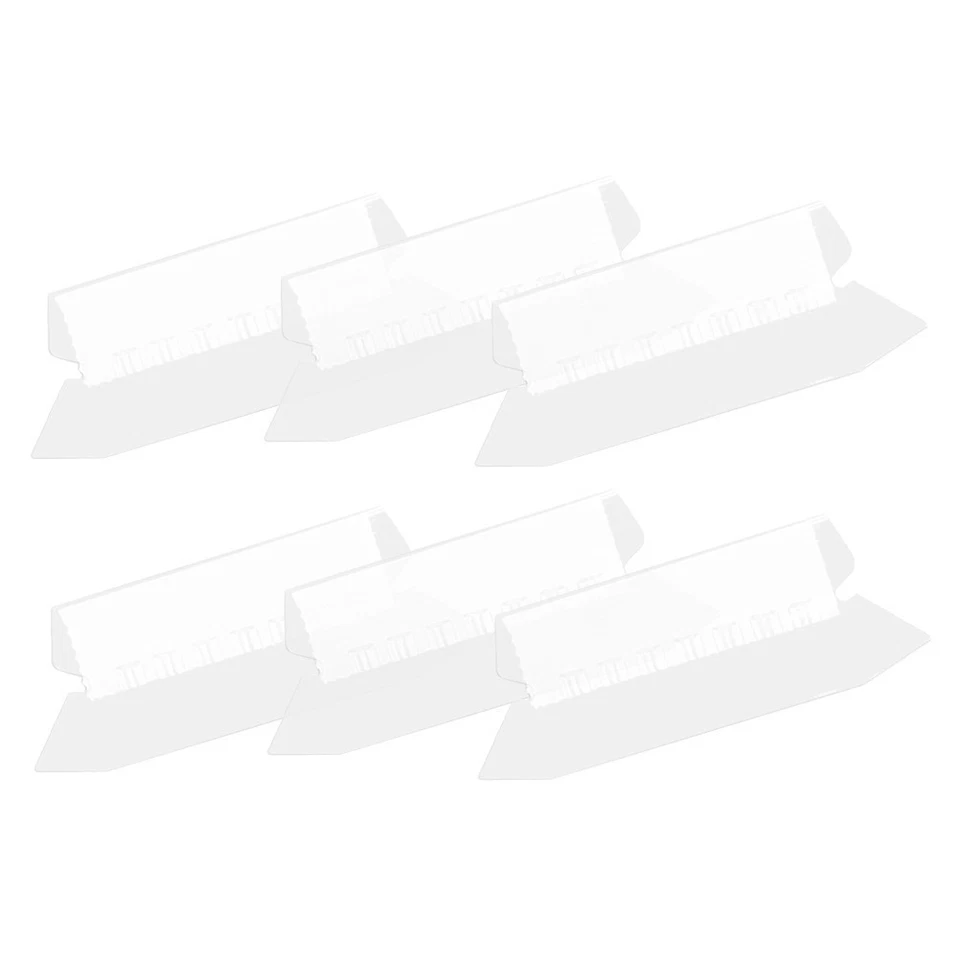  25 Pcs End Tab Label Plastic File Folder with Labels Hanging Tabs - Image 1 of 4