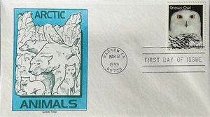 GAMM 3288-91 Arctic Animals Set 5 Owl Artic Fox Polar Bear Hare - Picture 1 of 5