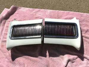 1967 Dodge Coronet 500 - R/T Tail Light / Quarter Extension Pair Complete WHITE - Bild 1 von 15