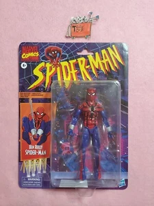 MARVEL LEGEND RETRO BEN REILLY SPIDERMAN ACTION FIGURE PETER PARKER CLONE HASBRO - Picture 1 of 3
