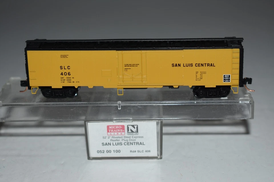 N Scale MTL 05200100 52' Single Door Reefer 406 C44347 - Image 1 of 2