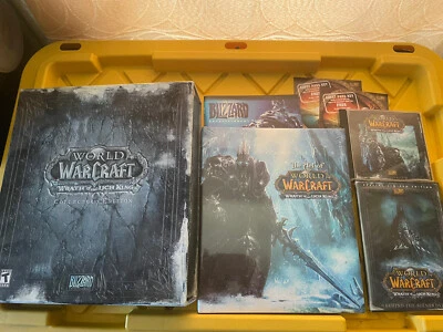 WORLD OF WARCRAFT: La Ira del Rey Exánime Edición Coleccionista En Caja *Incompleto* Foto 1 de 4