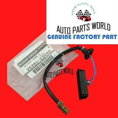 GENUINE INFINITI NISSAN ALTIMA VERSA MURANO TRUNK LID OPENER SWITCH 25380-ED000 - Image 1 of 3
