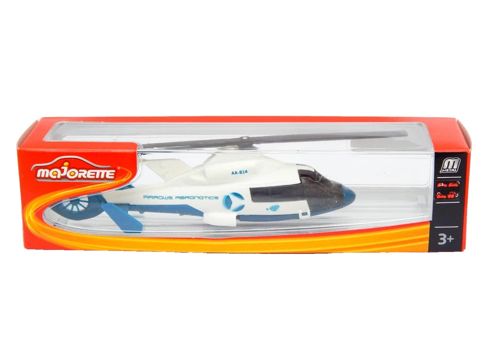 Majorette Helicopter Eurocopter Dauphin 2 SA 365 AS365 Arrows Aeronotics 1:87 - Image 1 of 1