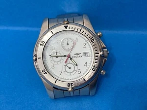 VAGARY CHRONO UHR OF10-10002-1 VINTAGE - LÄUFT - MIT DEFEKT. - Bild 1 von 8