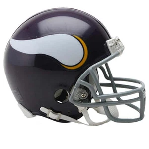 Minnesota Vikings unsigniert 1961-79 Throwback Riddell VSR4 Mini-Helm KEINE GESCHWINDIGKEIT! - Bild 1 von 1