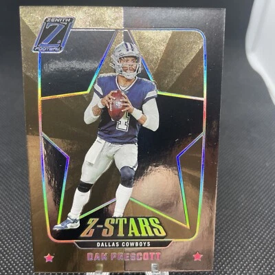 2022 PANINI ZENITH DAK PRESCOTT Z-STARS  INSERT COWBOYS #ZS-21 - Image 1 of 2