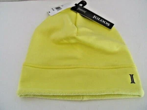 Sombrero iglús unisex nuevo con etiquetas esquí al aire libre amarillo al por menor $38 - Imagen 1 de 2