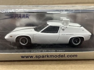 LOTUS 47 TEST 1967 1/43 RESIN CAR MODEL: BY SPARK S1246 - Picture 1 of 9