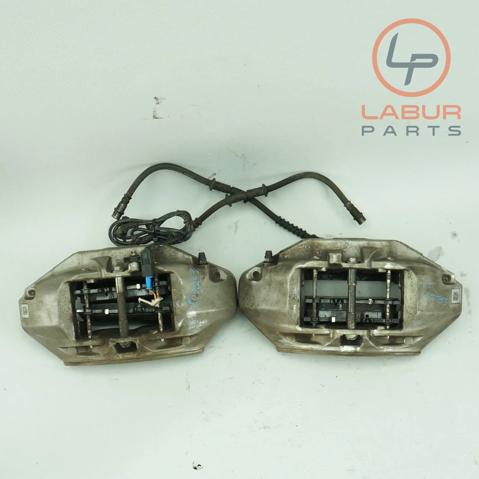 Juego de pinzas de freno delanteras izquierda y derecha mercedes clase s brembo w222 14-17 z6206 Foto 1 de 4