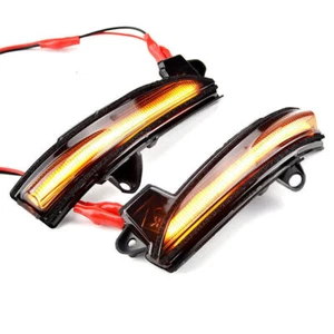 Side Mirror Indicator Turn Signal Lamp LED Light LH+RH For Ford Fusion 2013-20 , - Picture 1 of 6