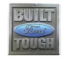 Quadro Tabella Insegna Metallo Tin Sign Targa Muro Built Ford Truck Tough