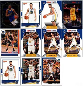 11 Card Golden State Warriors NBA Lot Curry, Thompson, Green - Picture 1 of 2