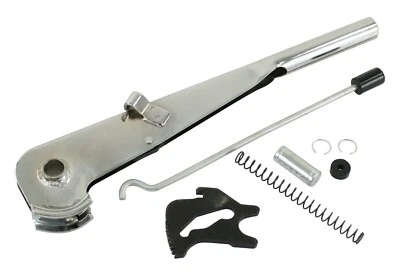 EMPI CHROME EMERGENCY BRAKE HANDLE KIT VOLKSWAGEN T1 BUG & SUPER BEETLE 1956-79 - Image 1 of 2