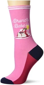 K. Bell Womens Summer Fun Novelty Crew Socks 4 Pair Lot! NWT - Picture 1 of 1