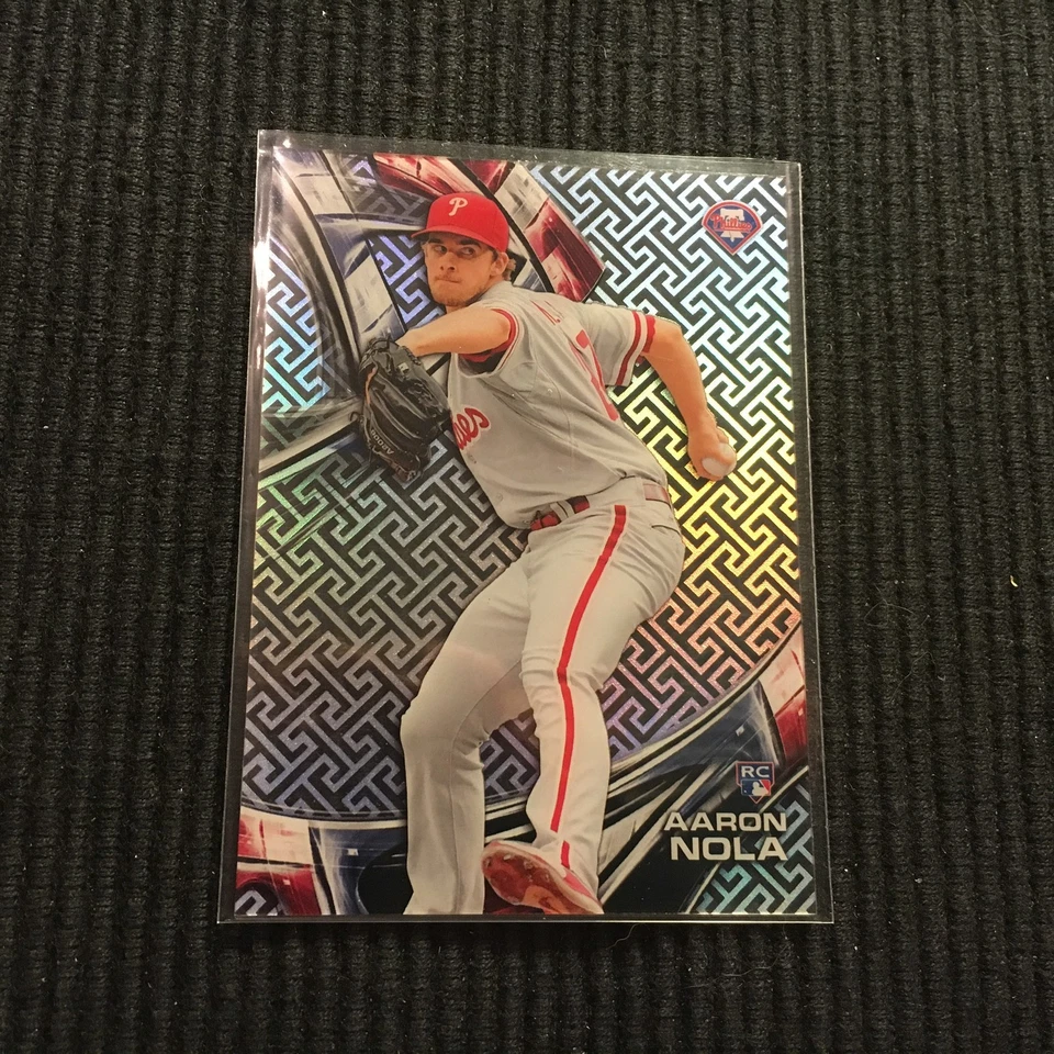 2016 TOPPS HIGH TEK AARON NOLA *2B BUCKLE PATTERN*  PHILADELPHIA PHILLIES - Image 1 of 1