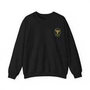Sudadera de fútbol Beitar Jerusalem manga larga camisa negra amarilla logotipo antiguo - Imagen 1 de 6