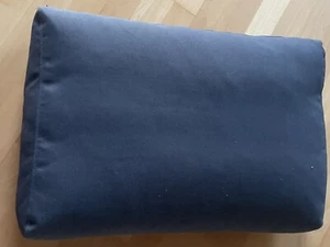 IKEA Rückenkissen FRÖSÖN für draußen dunkelgrau 62x44 cm mit DUVHOLM Innenk - Bild 1 von 6