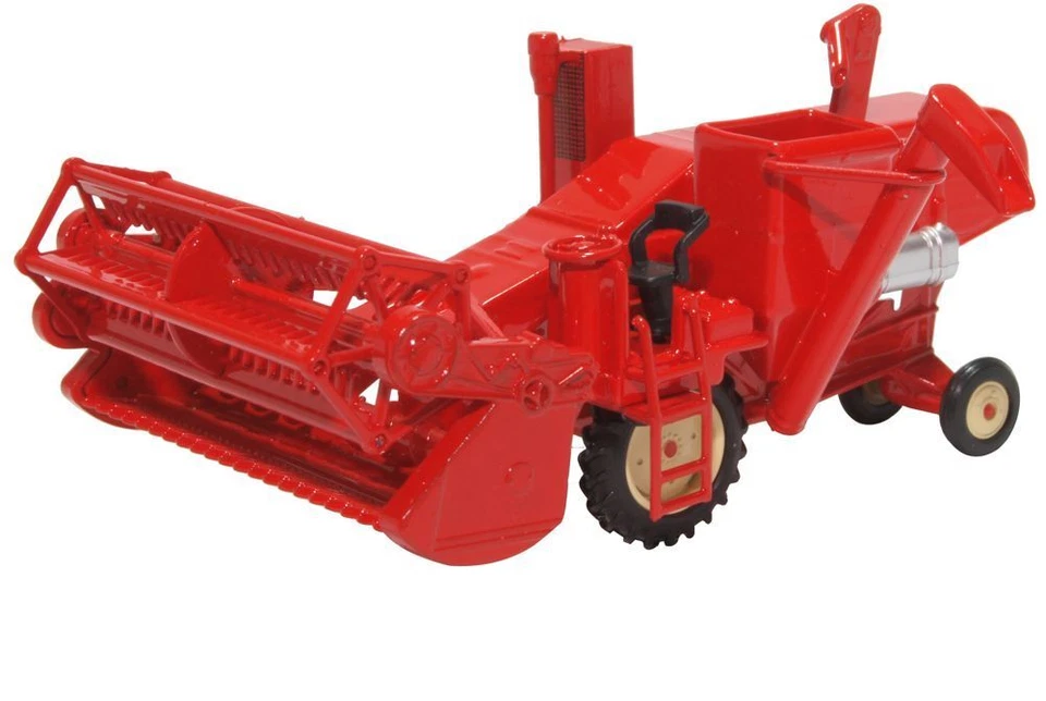 Farm Combine Harvester Diecast Model 1:76 Scale OO Gauge - Oxford Automobile NEW - Image 1 of 1