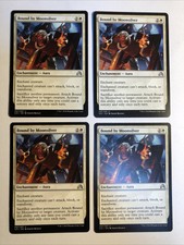 4x MTG Shadows over Innistrad bound by Moonsilver EX/NM Magic the Gathering
