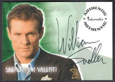 ROSWELL TV SERIES (Inkworks/2000) AUTOGRAPH CARD #A5 WILLIAM SADLER Die Hard 2