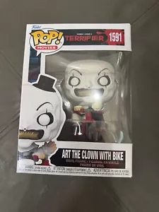 Funko Pop Art the Clown with Bike Terrifier - Picture 1 of 3