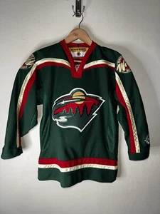 Vintage Koho Minnesota Wild Trikot Jugend XL 18x25  - Bild 1 von 7