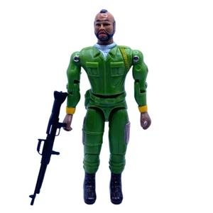 A-Team Herr T / BA Baracus mit Waffe Good Guy Figur, Vintage 80er Jahre 370 - Bild 1 von 6