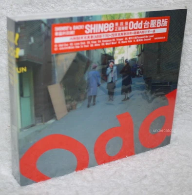 SHINee Vol. 4 Odd 2015 Taiwan CD+80P Photobook+Card (Ver.B) - Image 1 of 4
