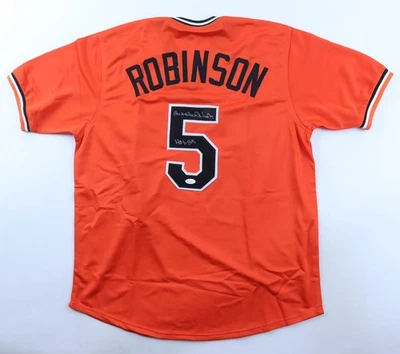 Brooks Robinson Signed Baltimore Orioles Jersey Inscribed "HOF 83" (JSA COA) - Image 1 of 4