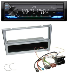 JVC Bluetooth DAB USB MP3 Autoradio für Opel Combo C Corsa C Tigra Meriva ab 200 - Bild 1 von 9