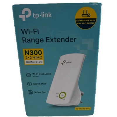 TP-Link TL-WA850RE N300 Universal Wi-Fi Range Extender Wi-Fi Extender Boxed - Image 1 of 4