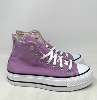 Converse Womens Chuck Taylor All Star Lift Platform Sneakers purple - Size 6.5 - Image 1 of 4