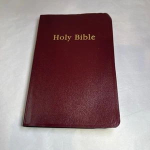 New American Standard Bible NASB Text Edition Lockman Foundation Red Leathe - Imagen 1 de 6