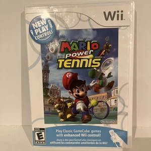 Mario Power Tennis (2009) Nintendo Wii Game Tested Working Complete with Manual - Picture 1 of 3