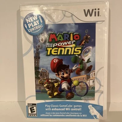 Mario Power Tennis (2009) Nintendo Wii Game Tested Working Complete with Manual - Image 1 of 3