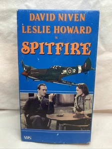Hollywood Movie Greats, SPITFIRE, David Niven & Leslie Howard, VHS Black & White - Foto 1 di 3