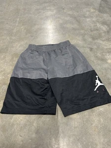 Jordan Youth Basketball Shorts Size Xl Black/ Grey - Picture 1 of 3