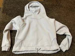 Excellent Woman's Best Off White/Beige Sweatshirt Hoodie Pullover - Size S - Picture 1 of 3
