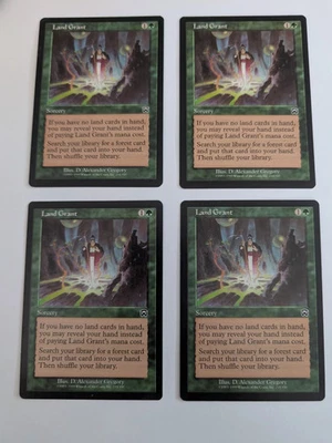 Mercadian Masques  MTG  Playset  Land Grant  Magic - Image 1 of 2