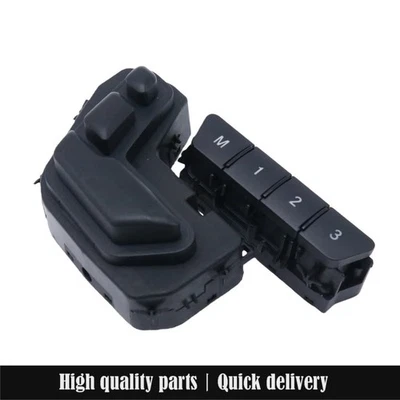 1X Interruptor de ajuste del asiento delantero izquierdo para Mercedes-Benz CLS63 AMG S GLK250 GLK350 Foto 1 de 4