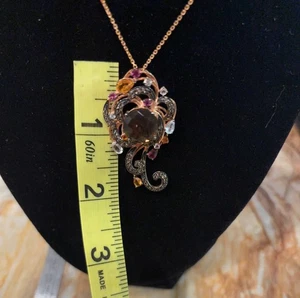 Le Vian Anhänger Schokoladenquarz Rosegold - Bild 1 von 4