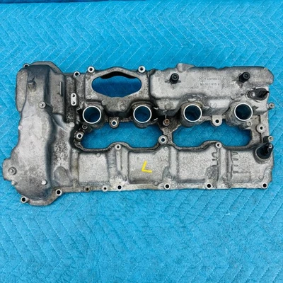 2012–2014 BMW 650i 4.4L V8 N63 Left Valve Cover Assembly OEM 756628606 - Image 1 of 4