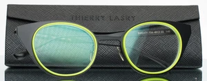THIERRY LASRY Sweaty 706 Schwarz Grün Damen Cat Eye Brille 48-22-145 B:39 - Bild 1 von 14