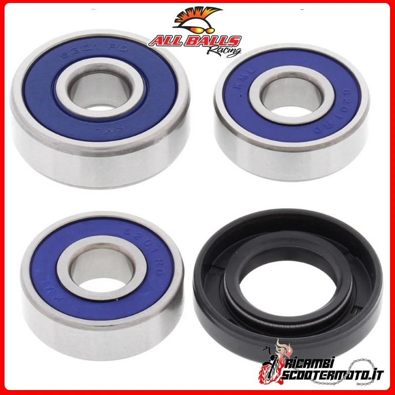 VORDERRADLAGERSATZ All Balls Kawasaki KLX 125 L 2003-2006 25-1517#5 — 第 1/1 张图片