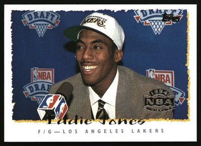 1994-95 Topps - Eddie Jones #167 novato Foto 1 de 2