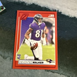 2024 Panini Donruss - Rated Rookie Devontez Walker #345 (RC) - Picture 1 of 2